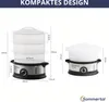 Sommertal Dampfgarer STEAMY800 Dämpfer 800W 3 Schicht Topf Produktbild-Vorschau 7