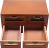 A wooden organizer with drawers on a white background. Podgląd zdjęcia produktu