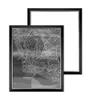 Bilderrahmen Palermo - 45x65 cm, Schwarz Silber Produktbild-Vorschau 3