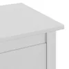 vidaXL Stolik nocny Hill White 46x35x49,5 cm lite drewno Podgląd zdjęcia produktu 12