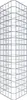 Gabionensäule eckig 27  cm x 27  cm, 80 cm Höhe, MW 5 cm x Produktbild-Vorschau 1