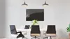 Szklana tablica magnetyczna 150x120 cm CZARNA Podgląd zdjęcia produktu 2