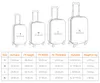 kwmobile Koffer Hülle für Koffer (XL) - Elastische Produktbild-Vorschau 4