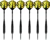 Set mit 6 Sisal-Dartpfeilen - Profi - GOLD Produktbild-Vorschau 1