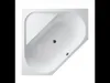 Duravit D-Code hoekbad, 140 x 140 cm Productafbeelding-voorbeeld 2