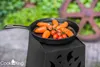 Gartenkamin HAWANA Ofen 50x33x108cm Creole Kamin Ofen Produktbild-Vorschau 5