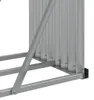 vidaXL Kaminholzunterstand Anthrazit 300x45x100 cm Produktbild-Vorschau 6