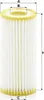A product shot of an oil filter with measurement indicators. Produktbild-Vorschau