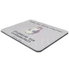Mr. & Mrs. Panda Mousepad Studentin Leidenschaft - Grau Produktbild-Vorschau 3