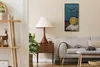 Wandbild Leinwand Bilder Wanduhr Quarz 30x60 Gemälde Produktbild-Vorschau 3