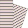 Grafisches Streifen Geschenkpapier mit Rauten, rosa - Produktbild-Vorschau 1