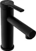 A black faucet on a white background. Produktbild-Vorschau