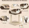 COSTWAY Kratzbaum klein 50cm, Katzenbaum mit großem Produktbild-Vorschau 3