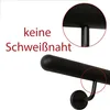 Handlauf schwarz pulverbeschichtet V2A Edelstahl Geländer Produktbild-Vorschau 4