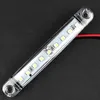 Weiße Positionsleuchte mit LEDs, 10cm, 12V-24V | HBS-662A Produktbild-Vorschau 4