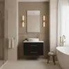 RODAN | Badezimmerschränk - 80 cm - Schwarz Matt - Produktbild-Vorschau 6