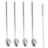 Excellent Houseware Rvs Rietjes Met Lepel 4 Stuks + Produktbild-Vorschau 11