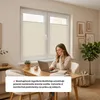 Estika Plisé roleta bez vŕtania - 120 x 120 cm - Béžová - Náhľad obrázku produktu 4
