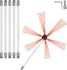 SucceBuy 20ft flexibles Schornsteinfegerstangen-Set, Produktbild-Vorschau 1