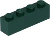 Lego® 250 Stück 3010 Stein Brick 1x4 Part Basic Steine 250 Produktbild-Vorschau 1