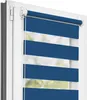 Estika Doppelrollo Klemmfix - 50 x 150 cm - Marine - Duo Produktbild-Vorschau 1