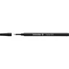 A black pen with its cap off, lying horizontally on a white background. Anteprima dell’immagine prodotto