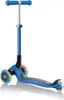 A blue three-wheeled scooter with LED lights on the wheels, shown against a white background. Anteprima dell’immagine prodotto