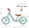 A diagram of a blue balance bike with dimensions indicated by lines and text. Anteprima dell’immagine prodotto