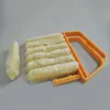 Oranger Fensterrollo-Abstauber mit mehreren cremefarbenen Mikrofaser-Hüllen, eine Hülle abgenommen Anteprima dell’immagine prodotto