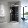 HOME DELUXE - Komplettdusche WAVE S - Schwarz, Maße 90 x 80 Produktbild-Vorschau 5