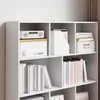 Grande bibliothèque ouverte blanche – Étagère sur pied Voir les images du produit 5