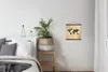 MuchoWow® Textilposter Weltkarte - Farben - Braun 40x40 cm Produktbild-Vorschau 3