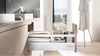 BLUM Schubladenschienen TANDEM-Höhe 83 mit Reling 227mm Produktbild-Vorschau 5