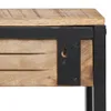 vidaXL Vešiak na kabáty 87x10x27 cm Hrubé masívne drevo Náhľad obrázku produktu 6