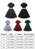 Damen Kerbe Revers Vintage V-Ausschnitt Cocktail Swing Produktbild-Vorschau 2