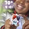 Nano-mals Purrnelope, trójkolorowy kotek, elektroniczny Podgląd zdjęcia produktu 3