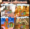 COSTWAY Set de 3 boîtes cadeaux LED, boîte de Noël avec Voir les images du produit 7