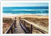 Poster - Poster ohne Rahmen - Meer Strand Eintritt - 100x70 Produktbild-Vorschau 1