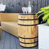 Botte decorativa in legno spazzolato e trattato, 80x50 cm Anteprima dell’immagine prodotto 8