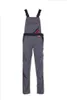 Planam Latzhose Highline Damen, Gr. 36 schiefer/schwarz/rot Produktbild-Vorschau 6
