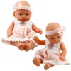 LeanToys Baby Doll Rosa Kleid Mit Spitze Und Stern Armband Produktbild-Vorschau 1