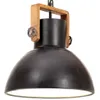 Industrialna Lampa Wisząca, 25 W, Czarna, Okrągła, 30 Cm, Podgląd zdjęcia produktu 7