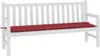 vidaXL Gartenbank-Auflage Weinrot 180x50x3 cm Oxford-Gewebe Produktbild-Vorschau 3