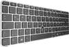 Tastatur - Farbe: Schwarz - mit Silber Rahmen - mit Produktbild-Vorschau 1