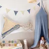 Handgemachte Wimpelkette aus Musselin Kinderzimmer Gold Produktbild-Vorschau 1