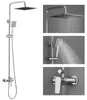 Auralum Duscharmatur Komplettset, Regendusche mit Produktbild-Vorschau 2