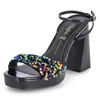 Buffalo Liza Disco Sandalette Schwarz Produktbild-Vorschau 22