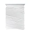 A top-down view of a bed with a white blanket. Produktbild-Vorschau