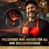 Wok-Aufsatz "Stier" Ø 20cm für Feuerplatte #161 Produktbild-Vorschau 4