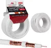 Anténní kabel Koaxiální kabel RG6 z čisté mědi 100% Cu Náhled obrázku produktu 5